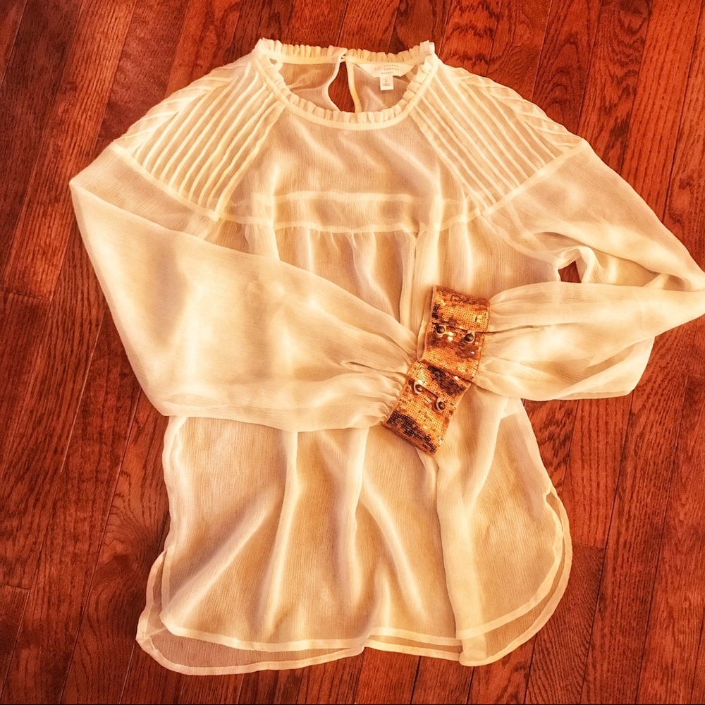 FINAL! LC Runway: Chiffon with Rose Sequin Cuffs